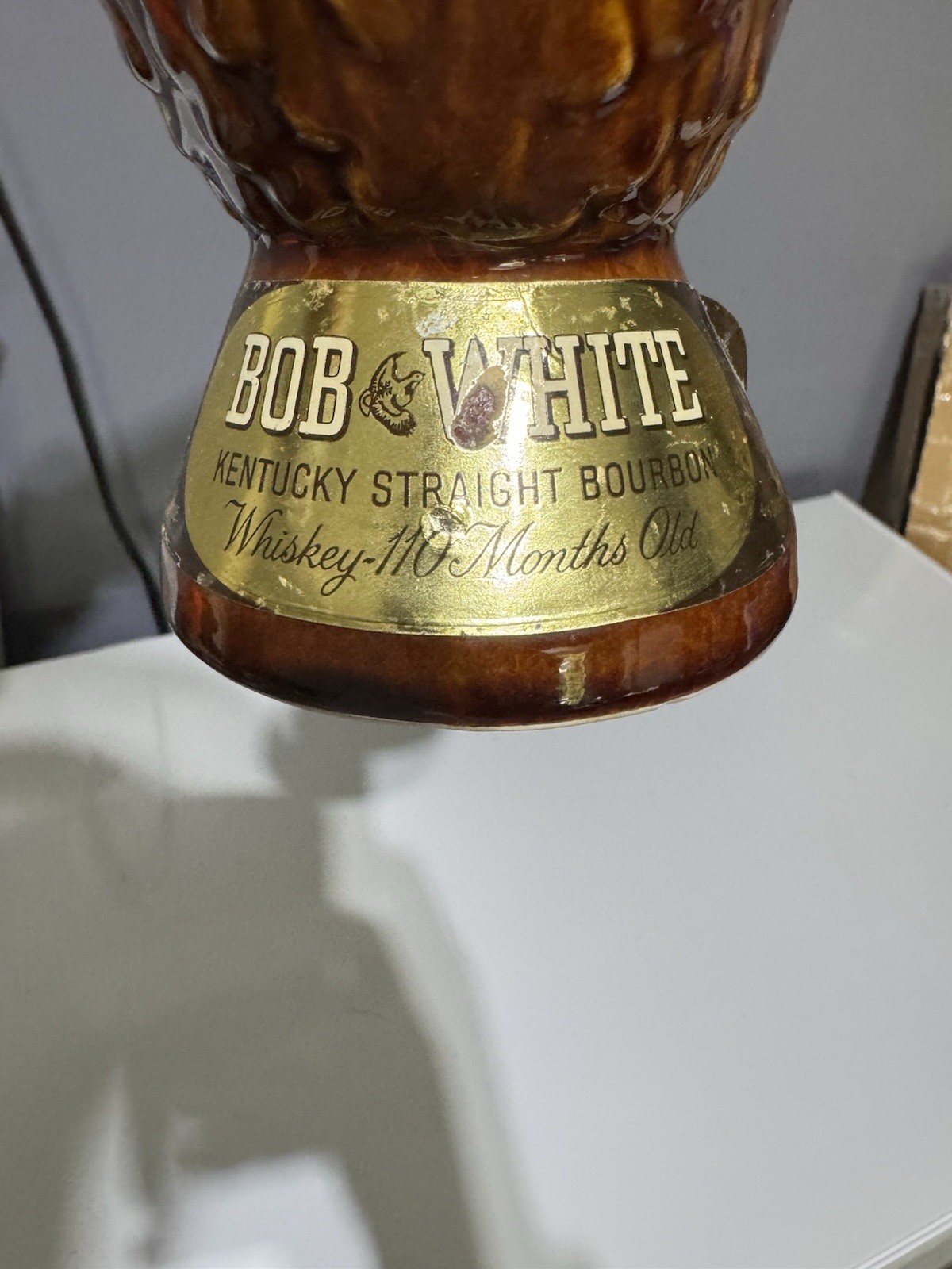 Pheasant Liquor Bottle
