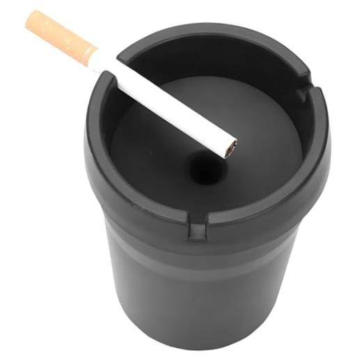 Car Ashtrays with Lid Portable Smokeless Ashtrays Detachable Cigarette Trash