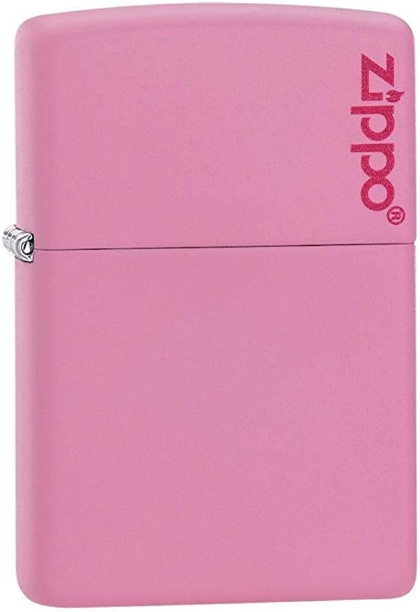 Zippo Pink Matte with Logo 238ZL
