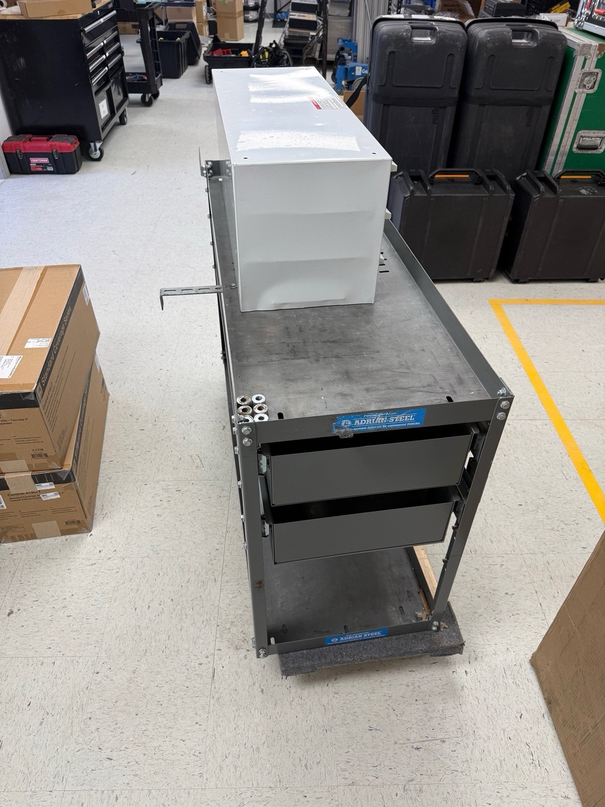 van shelving ford transit