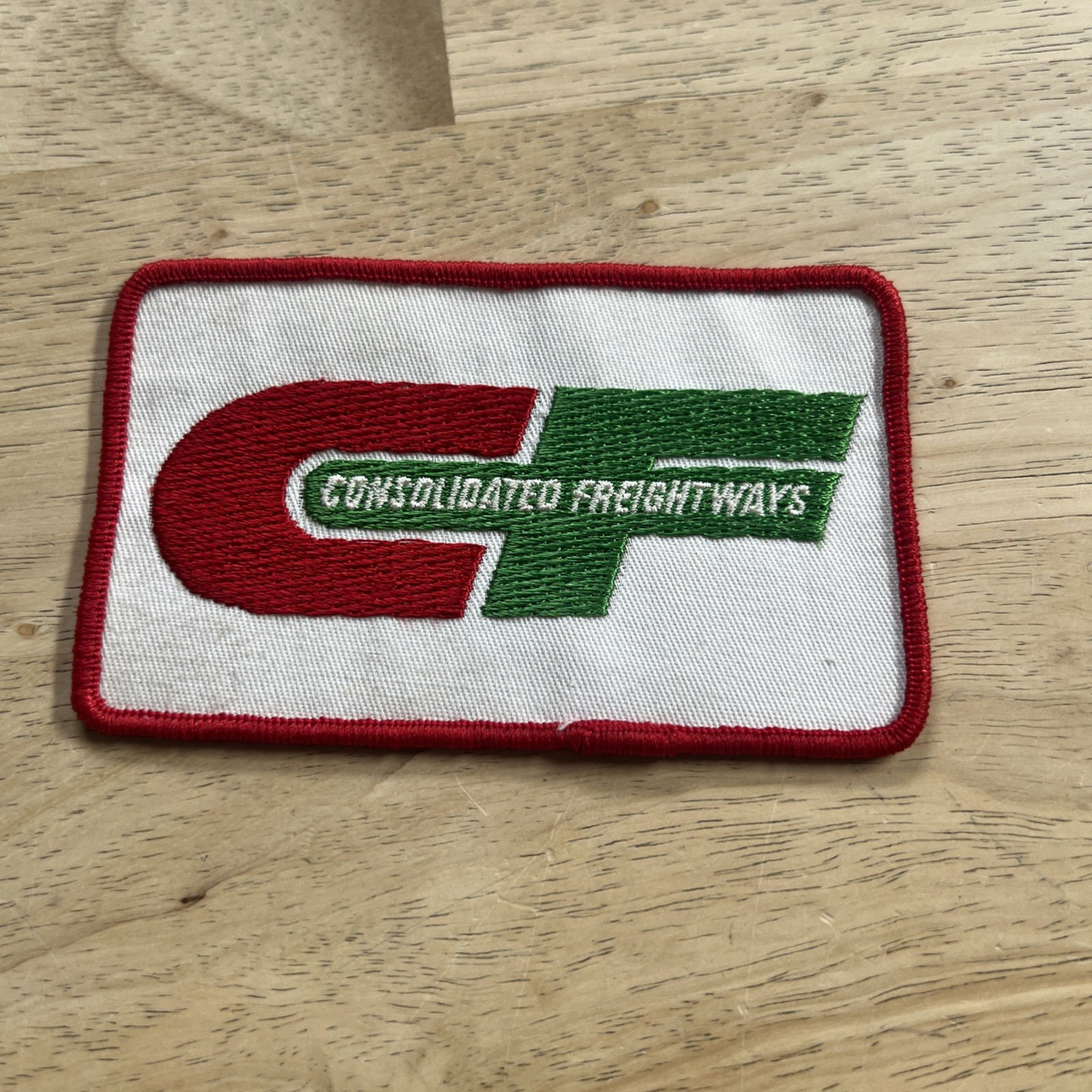 Consolidated Freighteays CF Trucking Embroidered 4.25 Inch Patch