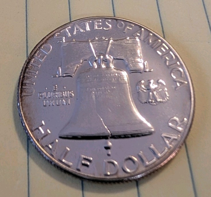 1952 Franklin 50c Proof Half Dollar PF64