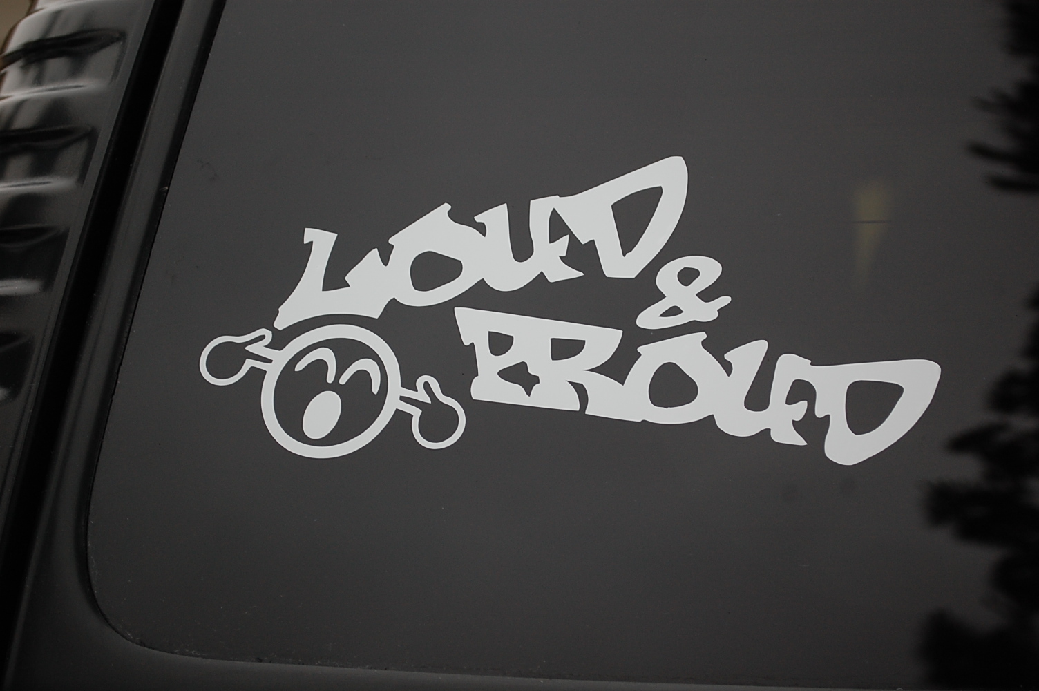 Loud And Proud Vinyl Sticker Decal (V71) JDM Honda 420 Illest Car Truck Haters