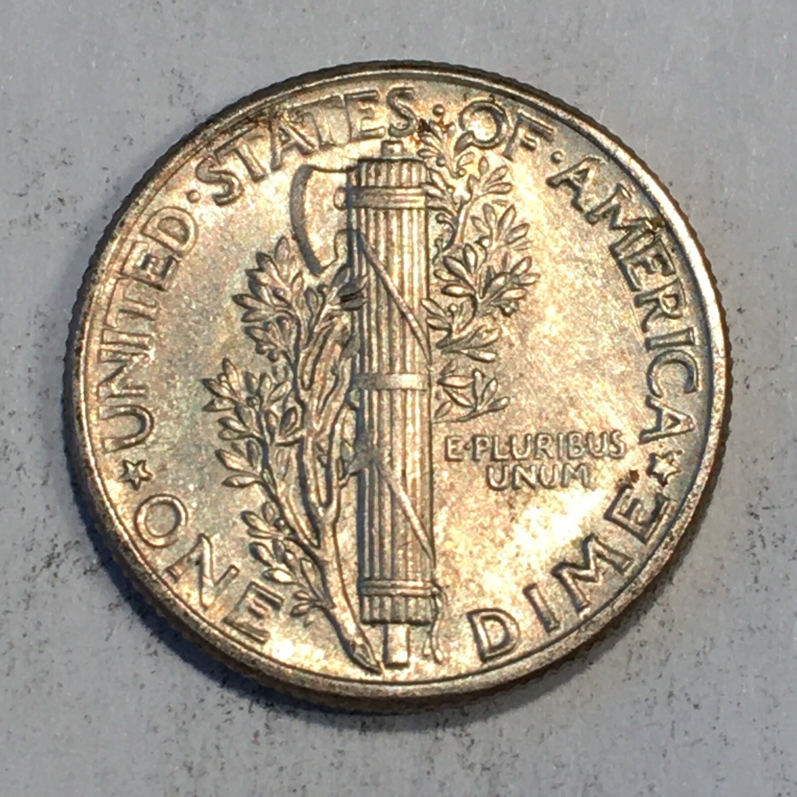 1943 Silver Mercury Dime - High Quality Scans #L766