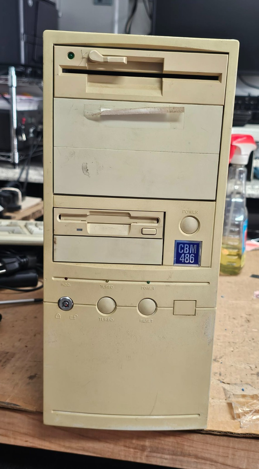 Vintage Retro Gaming 80486 VLB Vesa FIC 486-GVT-2 Evergreen Overdrive 36Mb RAM 3
