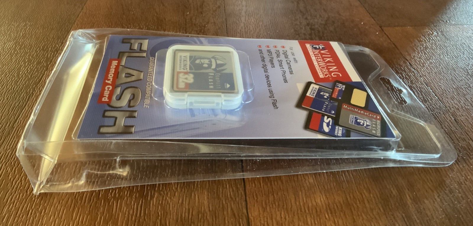 Viking Interworks COMPACT FLASH 32 MB Memory Card Sealed Package