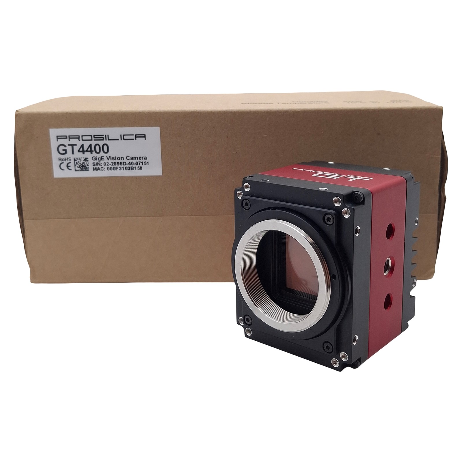 Allied Vision GT4400 TFL-Mount Vision Camera, Monochrome, 19.6MP, 7-25VDC, 1GigE