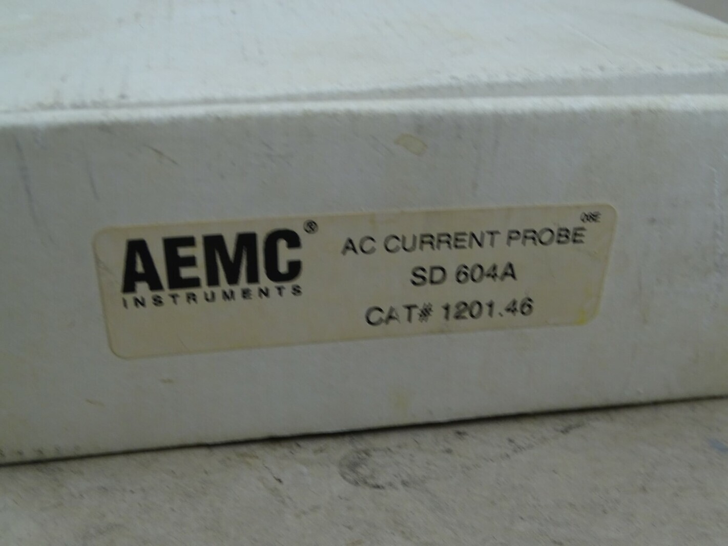 AEMC AC Current Probe 1 to 100A RMS, SD604A