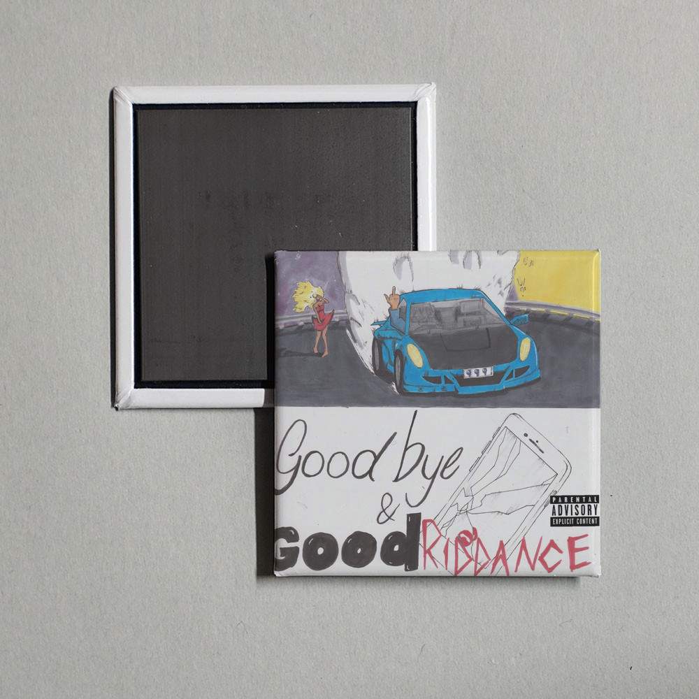 Juice WRLD - Goodbye & Good Riddance Album Cover Locker Fridge Magnet