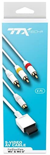 TTX Tech Wii / Wii U S-Video / AV Cable