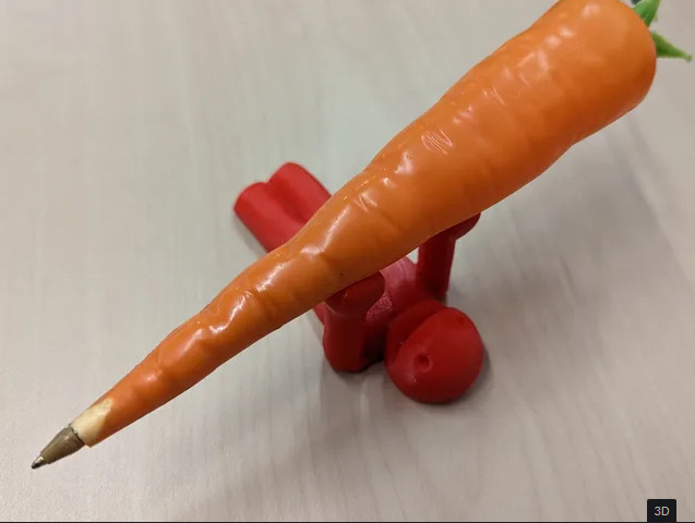 Pen Holder | Bench Press Guy | Desk Humor