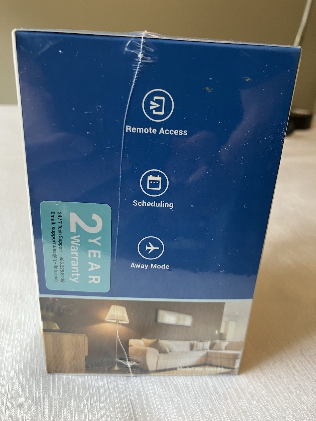 TP-LINK Smart Wi-Fi Plug HS100 Remote Access Scheduling Away Mode Alexa US Plug
