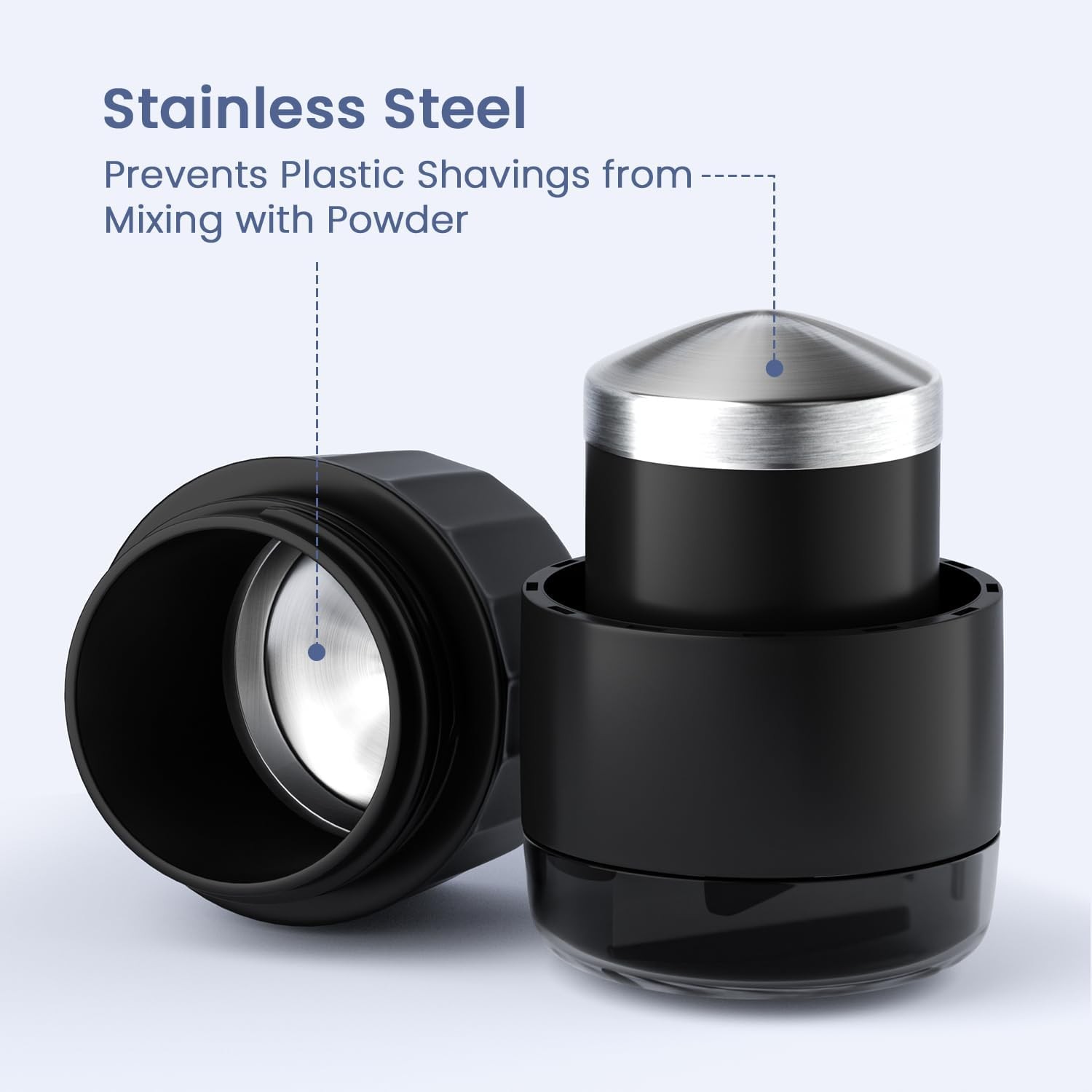 ​​Renmingfed 3-in-1 Pill Crusher Pills Grinder, Pill Crushers Fine Powder wi