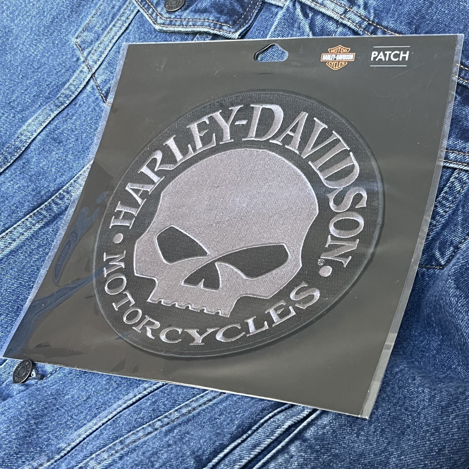 Harley Davidson Willie G Patch 8"