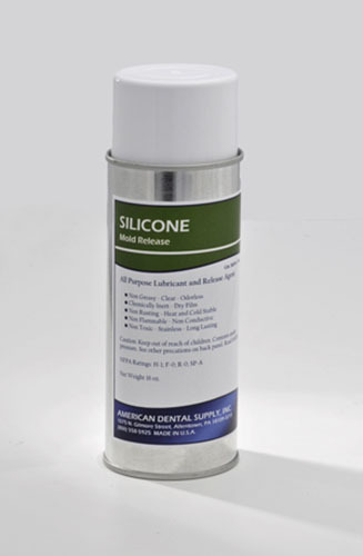 SILICONE MOLD RELEASE SPRAY- 16OZ For Dental Impressions