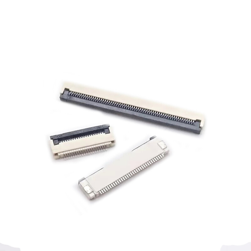 0.5mm Pitch 4 - 60Pin FPC FFC Connector Socket Flat Cable Bottom Contact