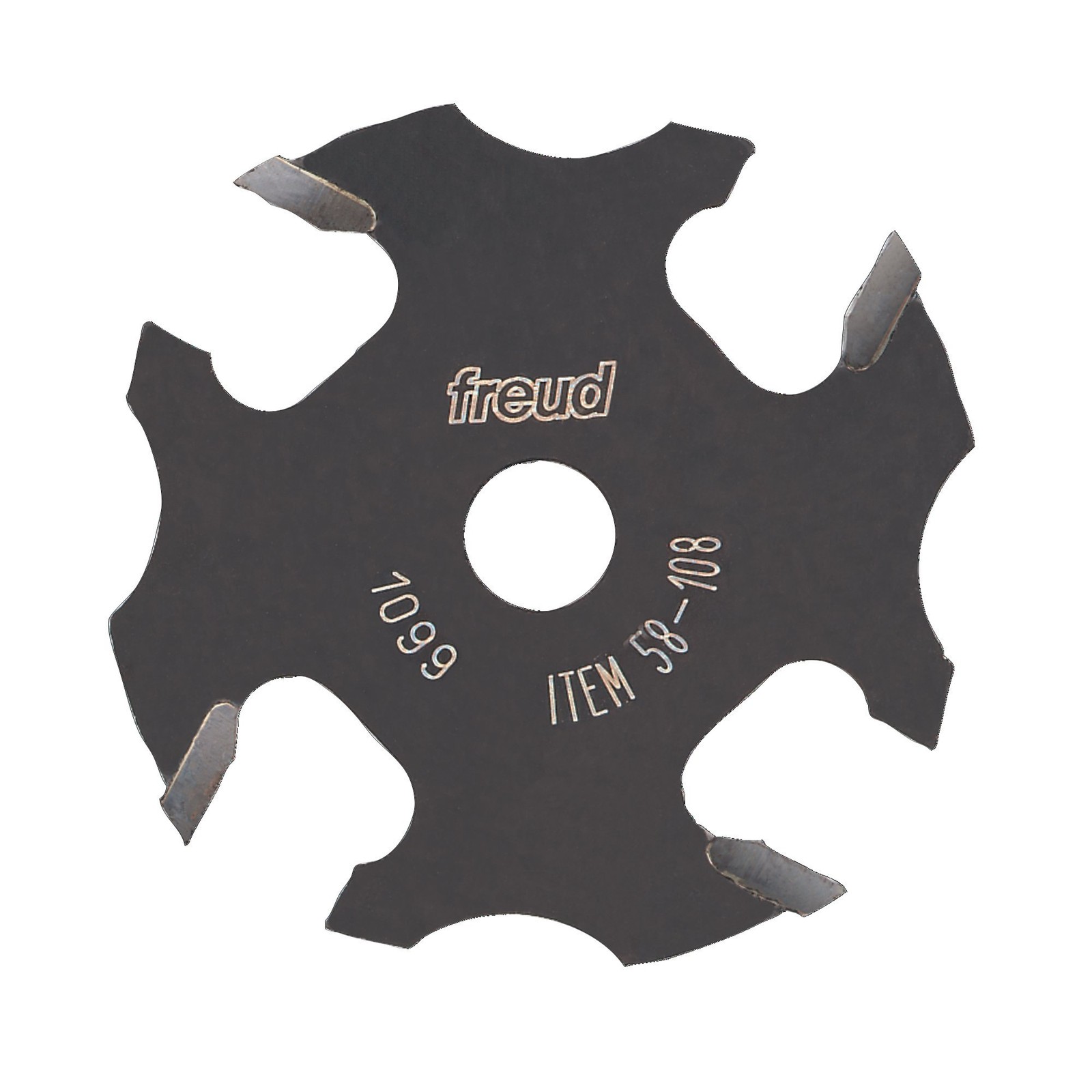 Freud 58-108 4 Wing Slotting Cutter, 9/16" Depth, 1/8" Slot