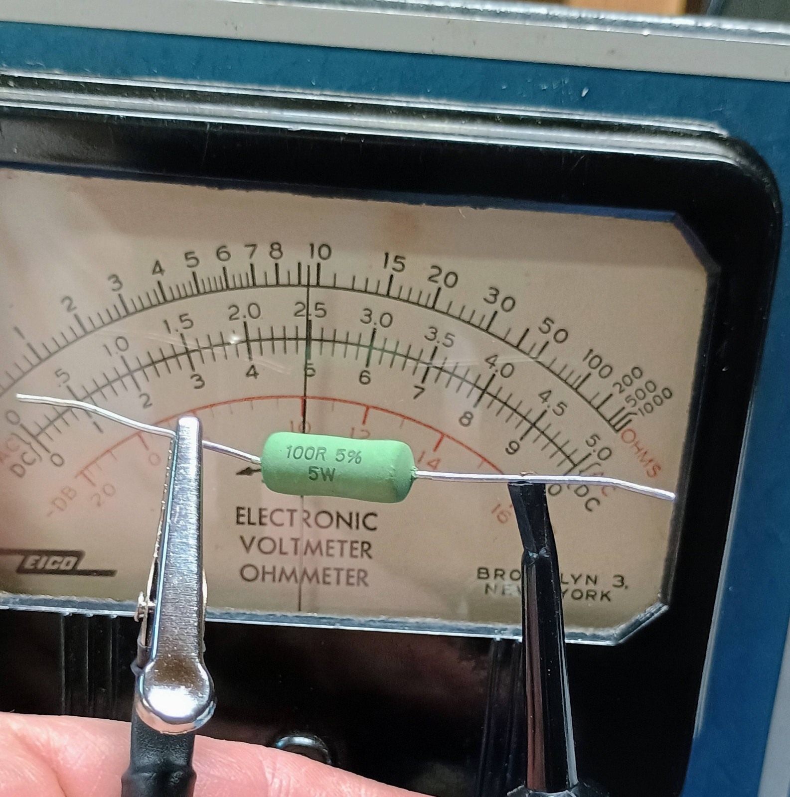 EICO Model 221 Vacuum Tube Voltmeter (VTVM) SN: 21238