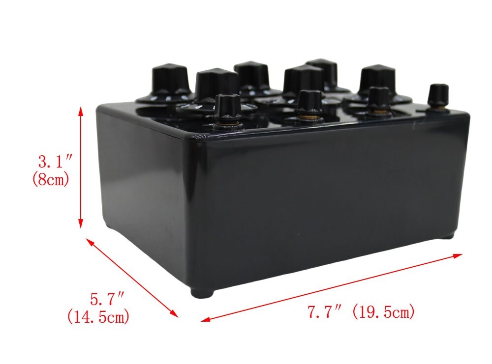 Experimental Precision Variable Decade Resistor Resistance Box 0.1~99.9999 kΩ
