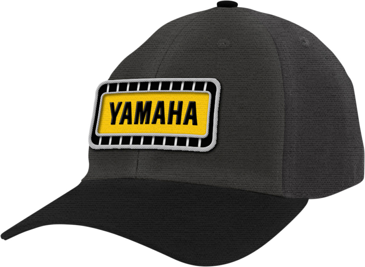 YAMAHA APPAREL NP21A-H2691 Gray Vintage Patch Curved Bill Hat