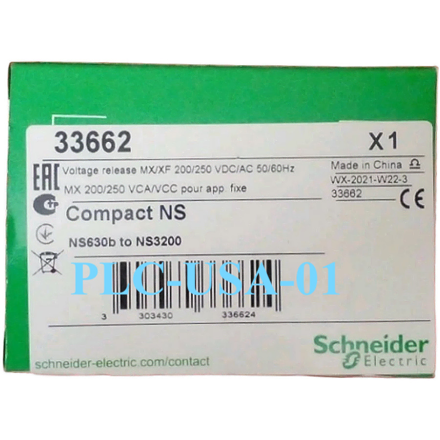 1PCS Brand New Schneider 33662 MX Shunt Trip Coil 33662 Fast delivery