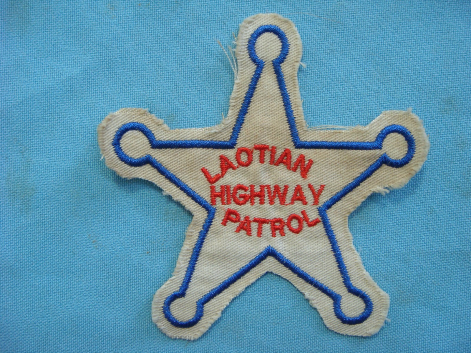 VIETNAM WAR PATCH, US 16th SPECIAL OPERATION SQUADRON LAOTIAN HIGHWAY PATROL