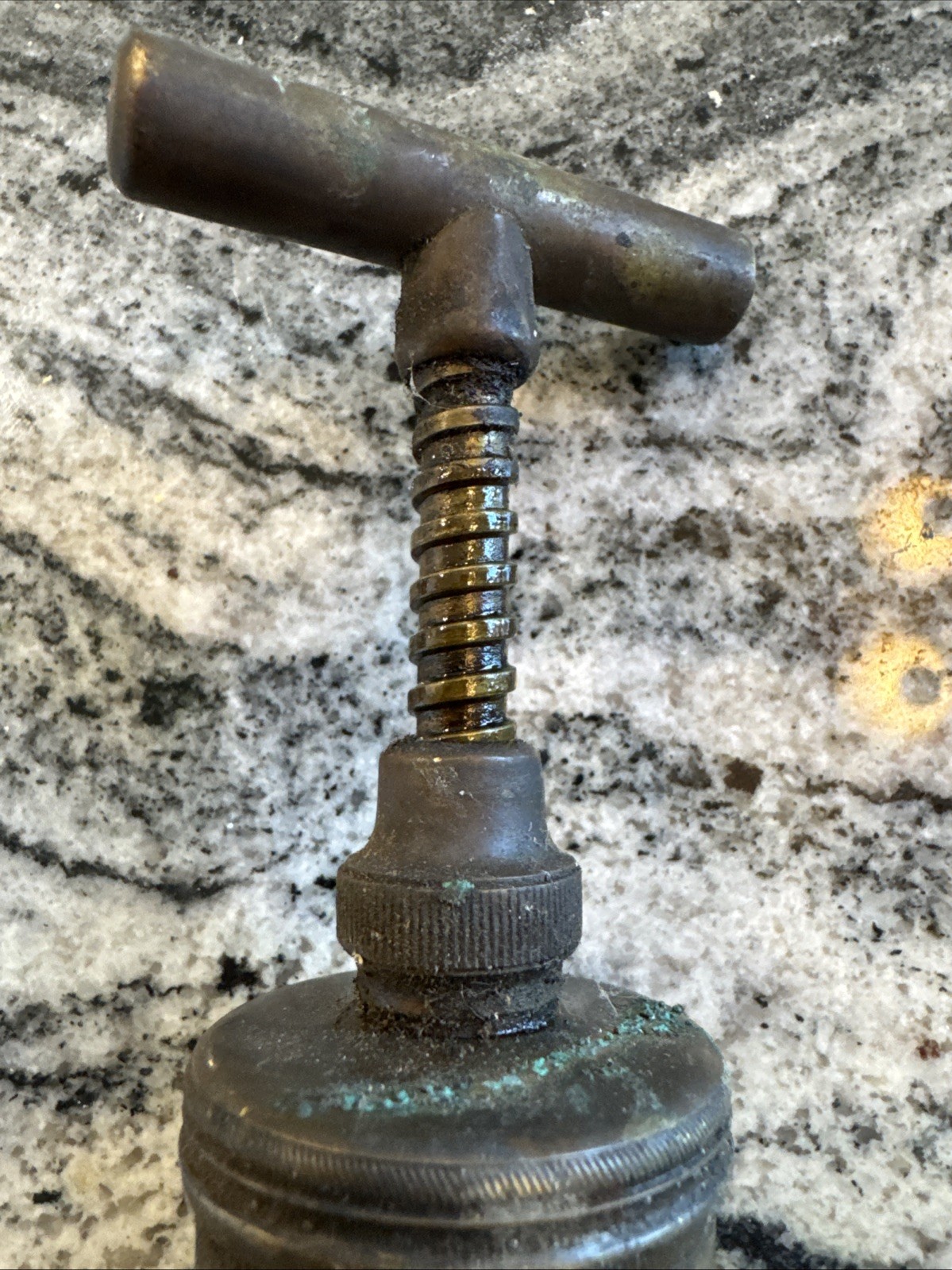 Vintage Brass Grease Gun