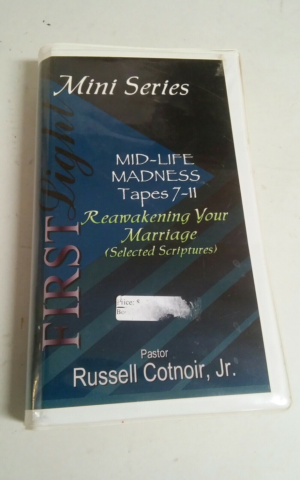 First Light Mini Series Tapes7-11 Russell Cotnior Jr Marriage Help
