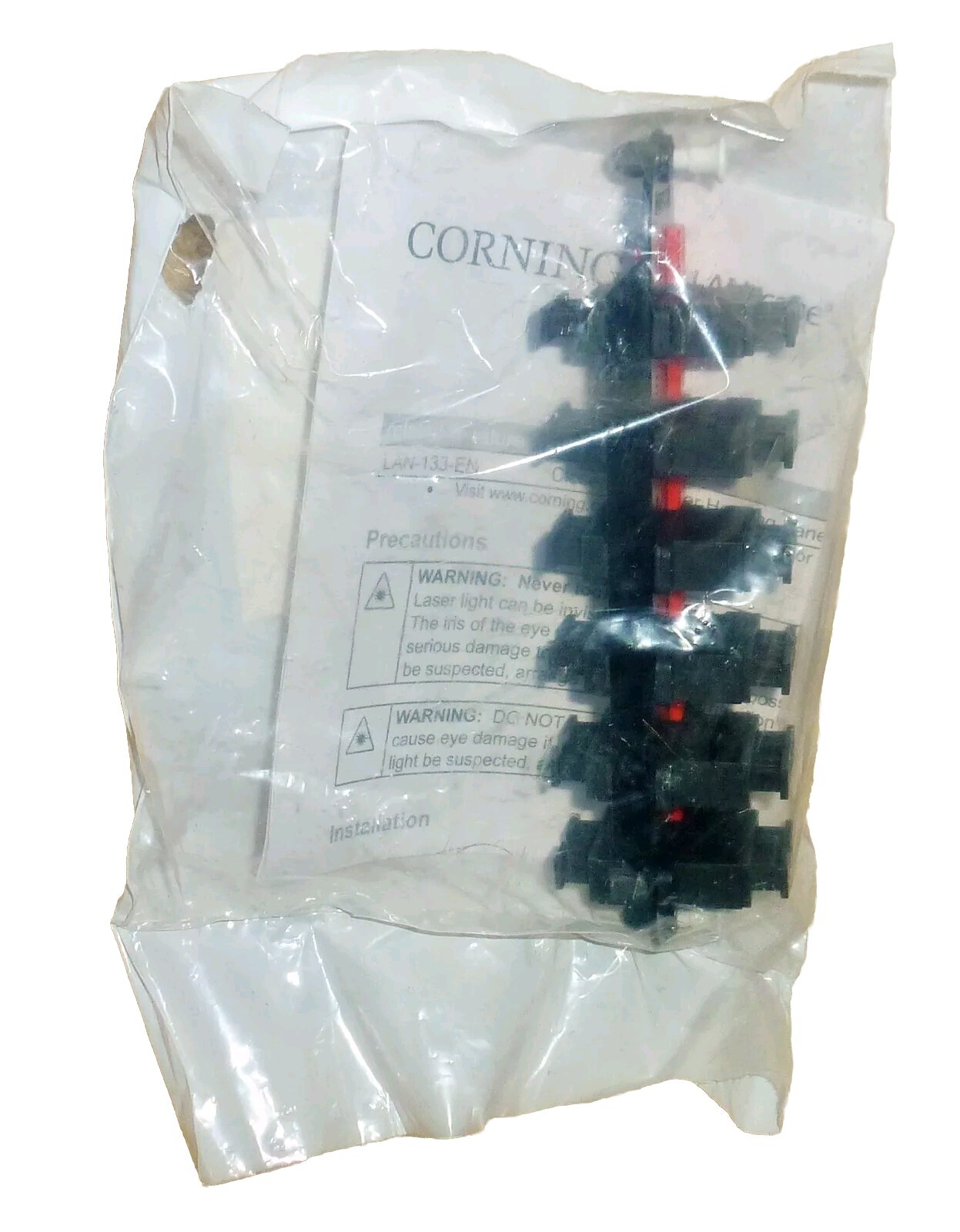 CORNING LanScape CCH-CP12-G7 CCH Fiber Optic Panel, 6 SC DPLX OM2 Multimode
