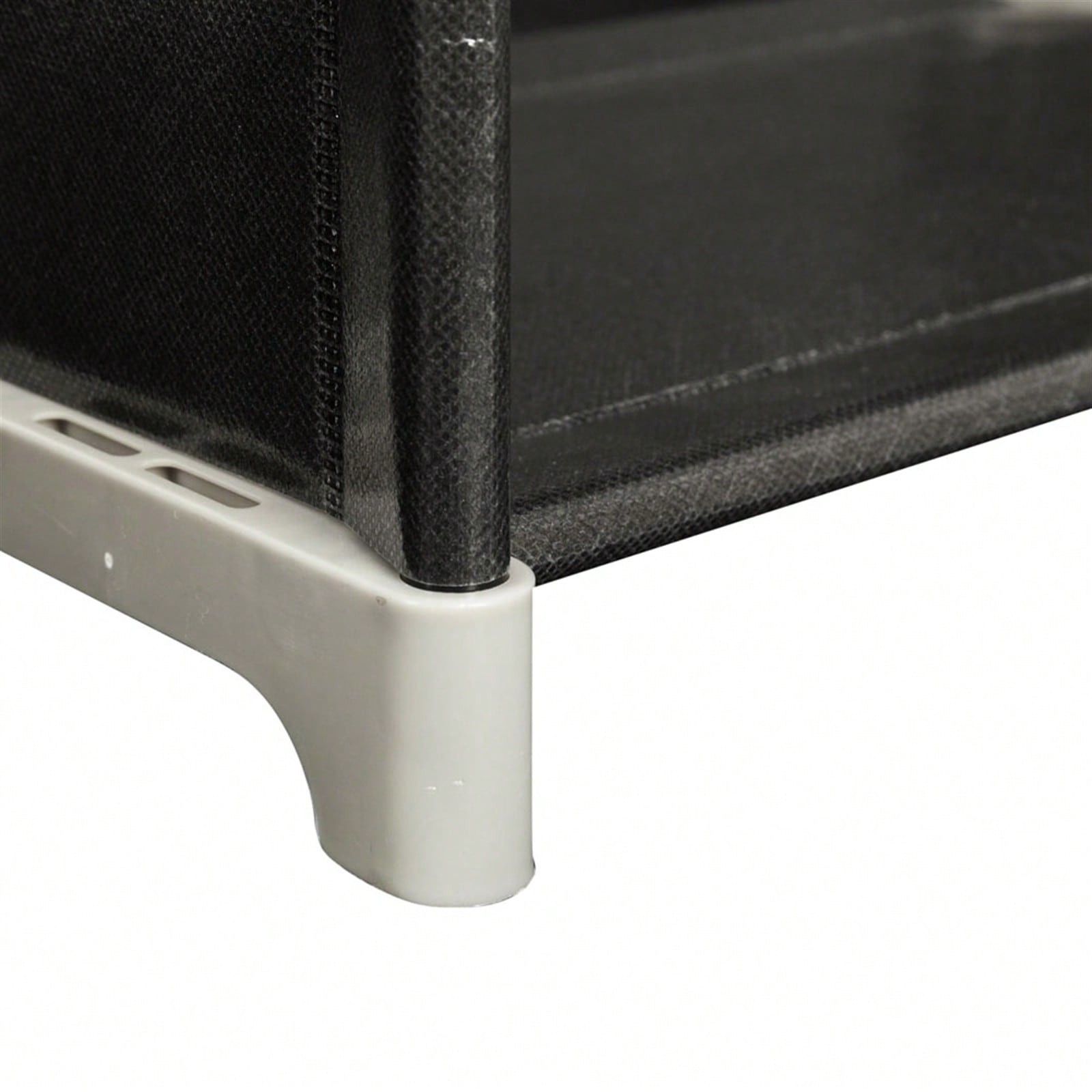 3 Tiers 9 Compartments Storage Shelf Black