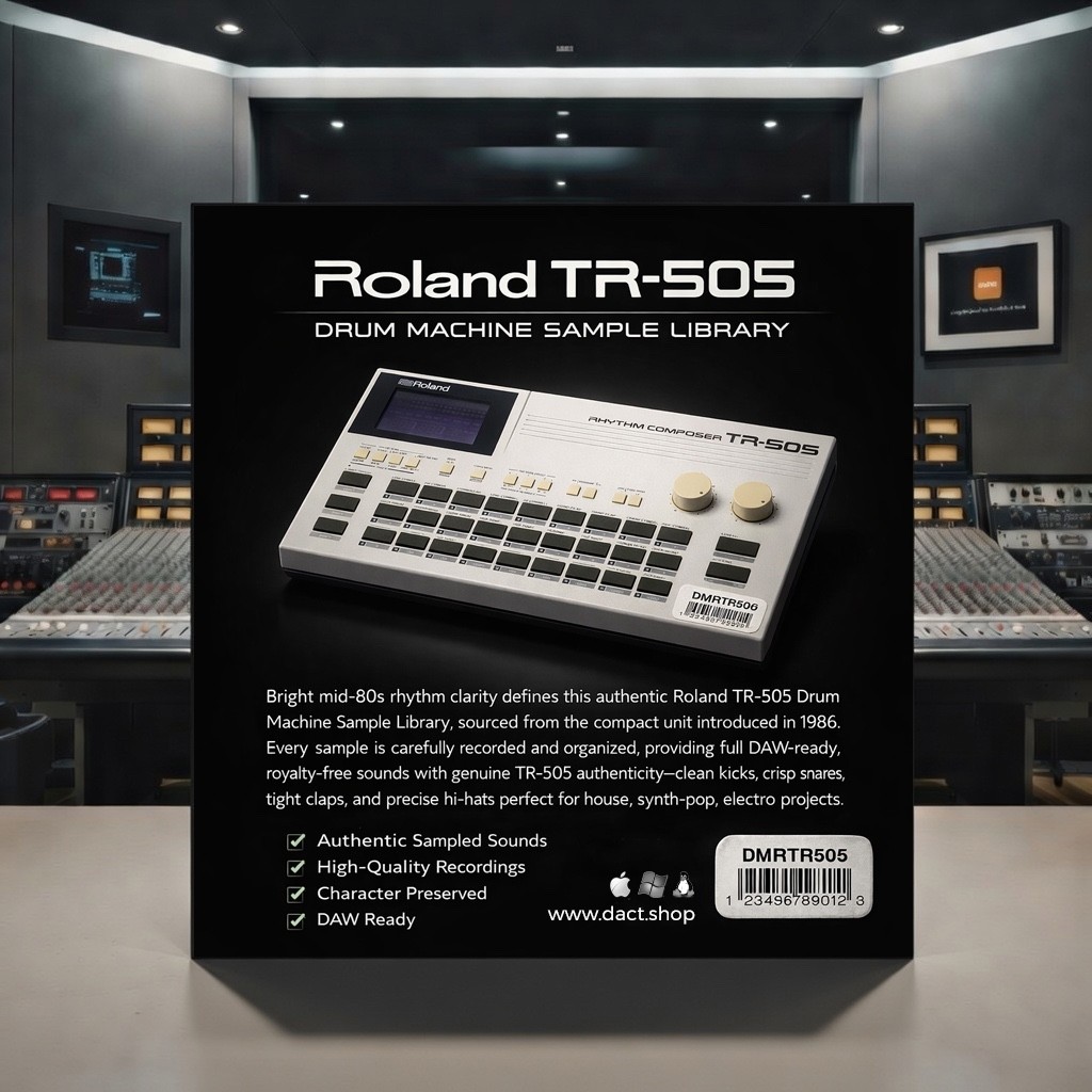 Roland TR-505 Sample Library Sample Library