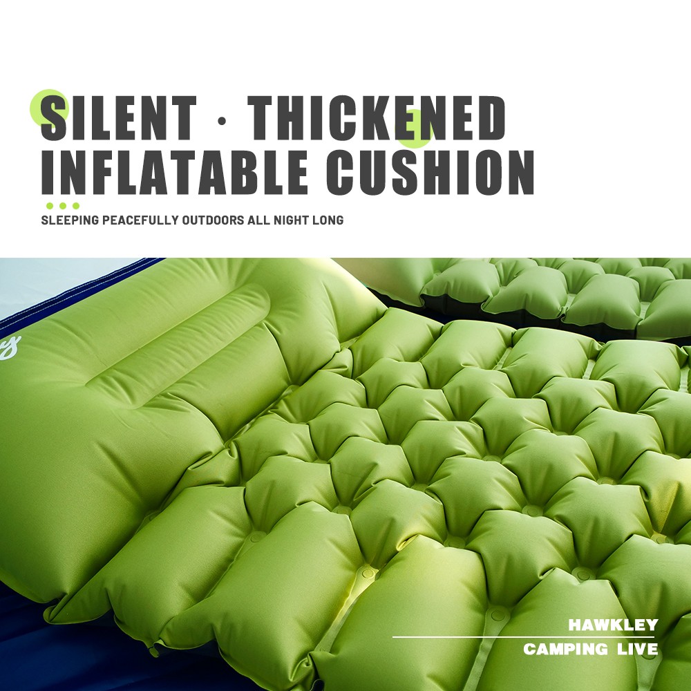 Self-Inflating Sleeping Mats for Camping- Sleeping Pad Comfortable Peacock Green