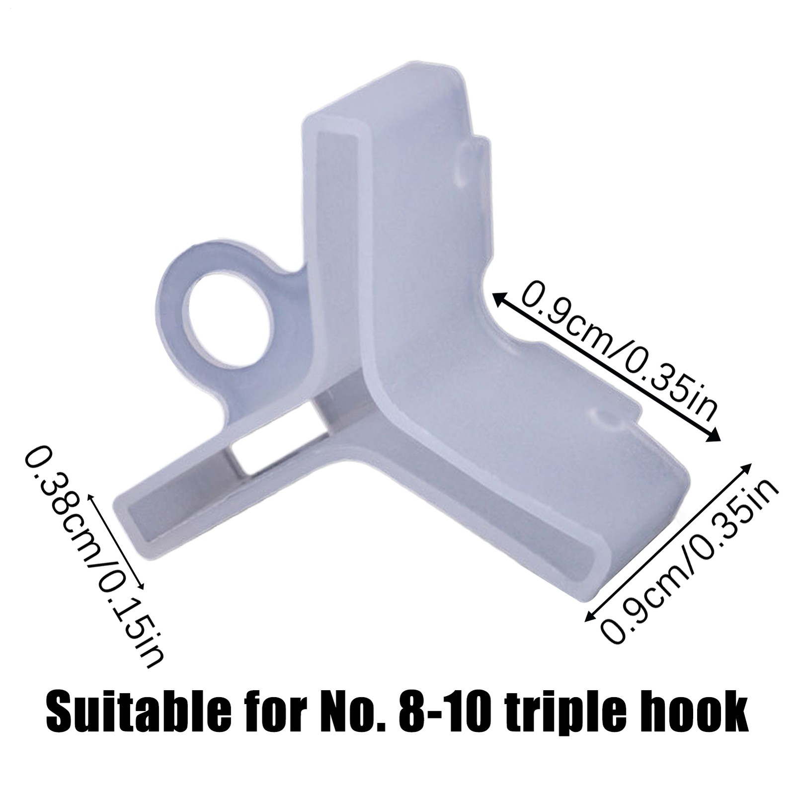 Treble Fish Hook Bonnets 100 Pieces Protective Covers Safety Caps for first-rate