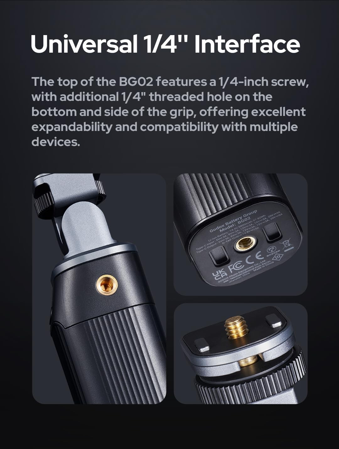 GODOX BG02 Battery Grip AD200 AD300Pro ML-Lights