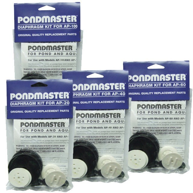 Pondmaster Air Pump Diaphragm Kit - Rebuild kit for Pondmaster AP Air Pumps