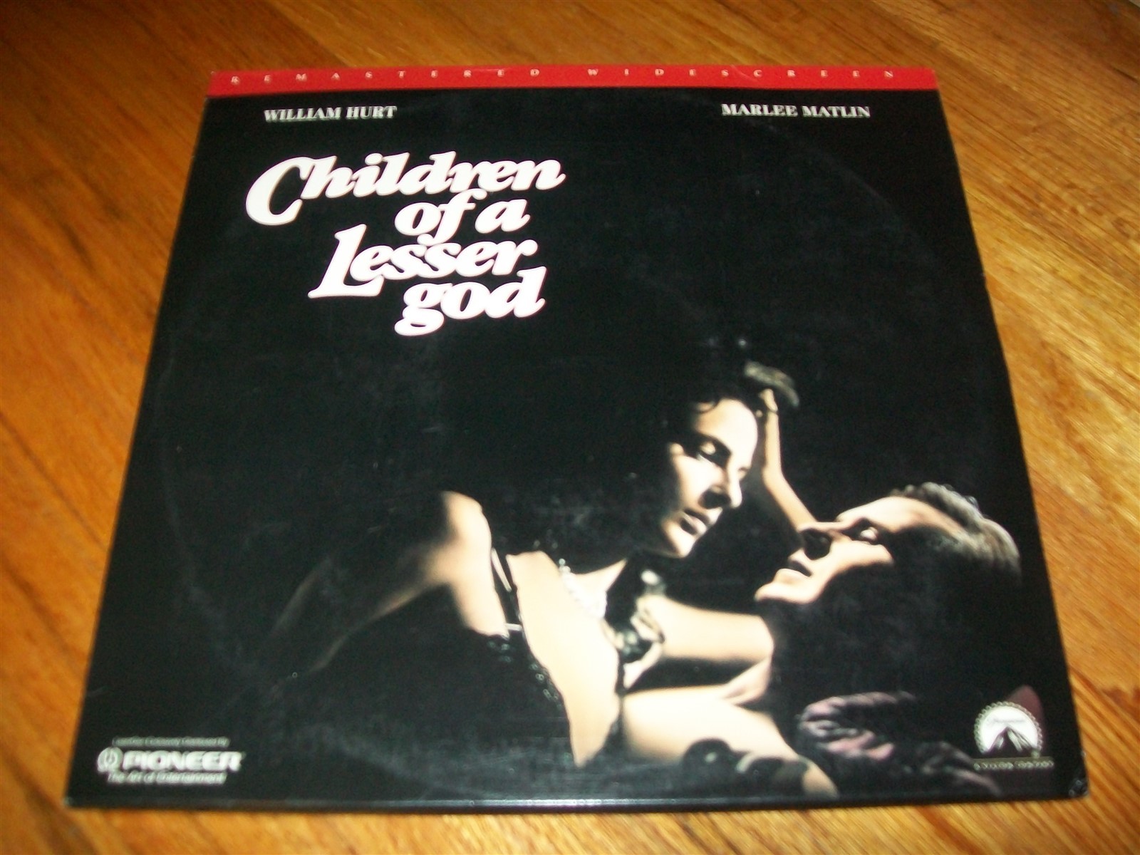 CHILDREN OF A LESSER GOD 2-Laserdisc LD SET WIDESCREEN FORMAT VERY GOOD RARE!