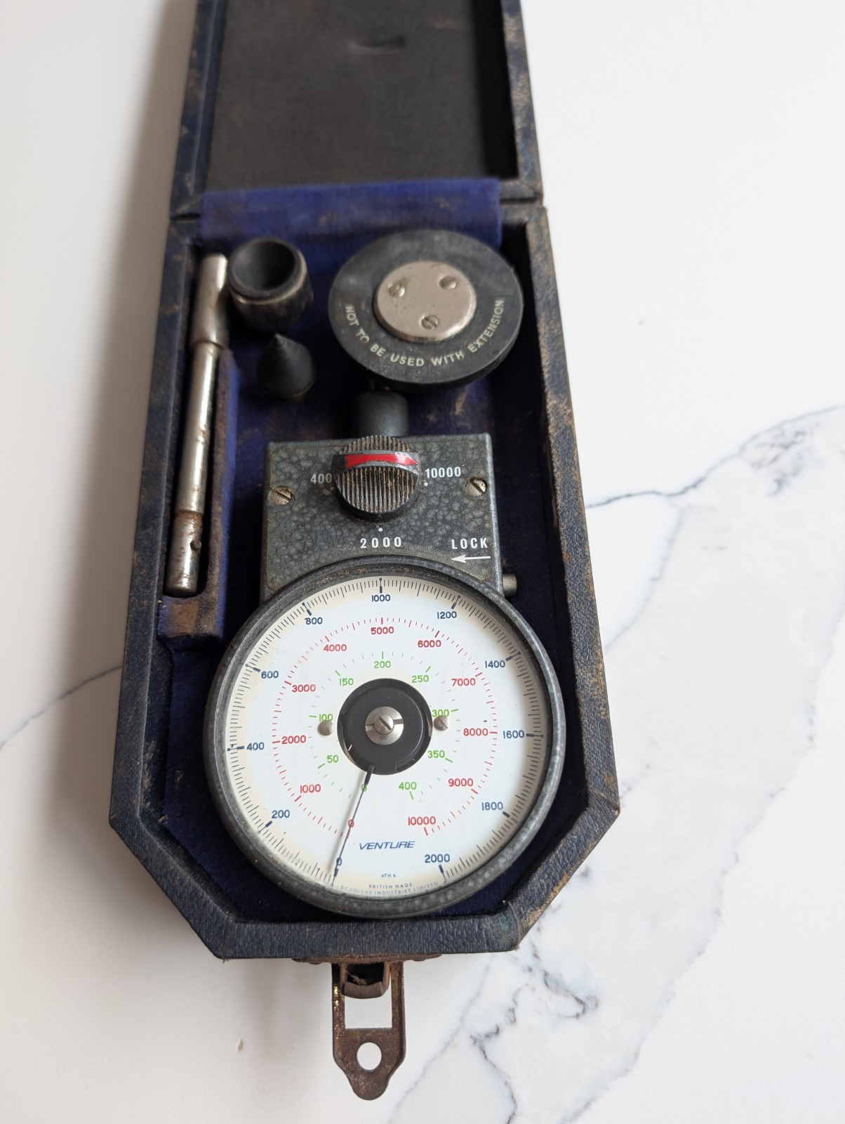 Vintage Tachometer by Smiths Industries In Original Box