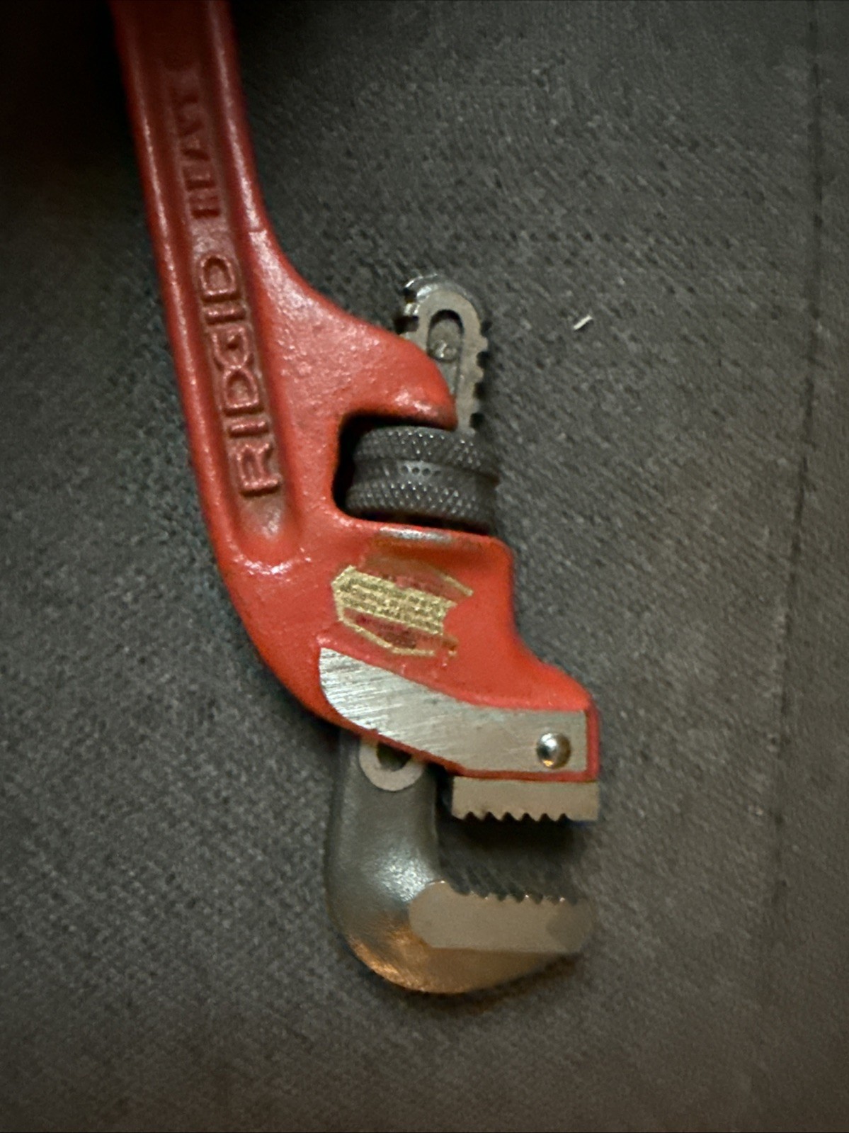 RIDGID 6” Offset Pipe Wrench Heavy Duty Model E6 Made In USA