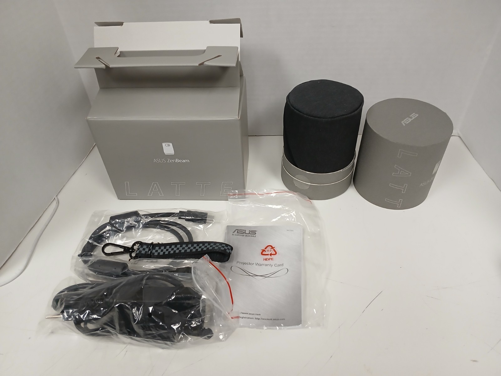 ASUS ZenBeam Latte L1 Portable Wi-Fi Projector - 300 Lumens Projector