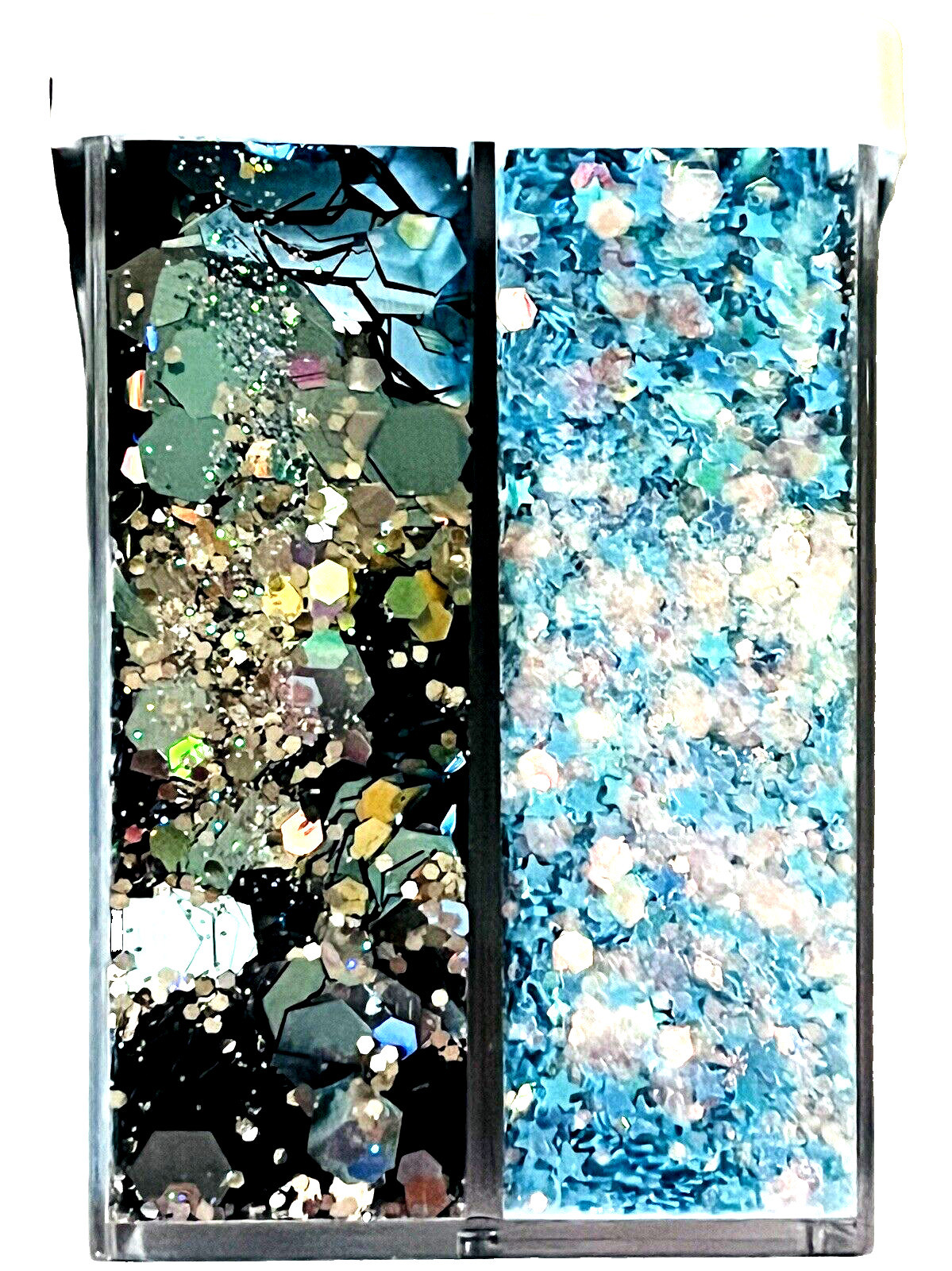 GLITTER STACKER *WINTER SHIMMER MIX* 4 PACK @ 2.38 OZ (68G) TOTAL NEW