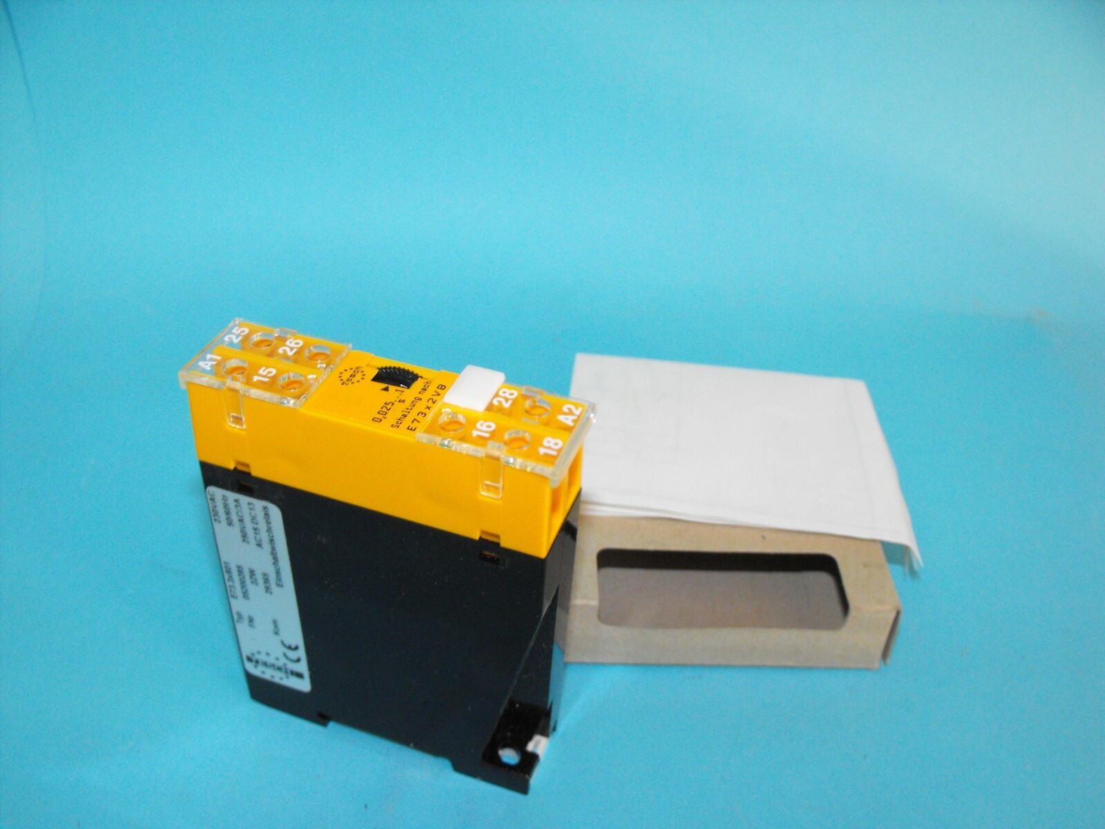Tesch E73x2VB.time relay.E73.3x801.05200285.NEW