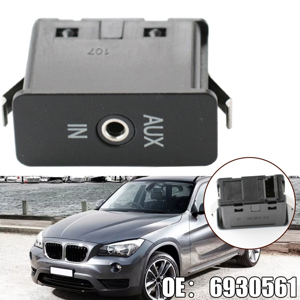 Quick and Easy to Use Audio Socket for BMW E60 E61 E81 E87 E90 X3 X5 SERIES