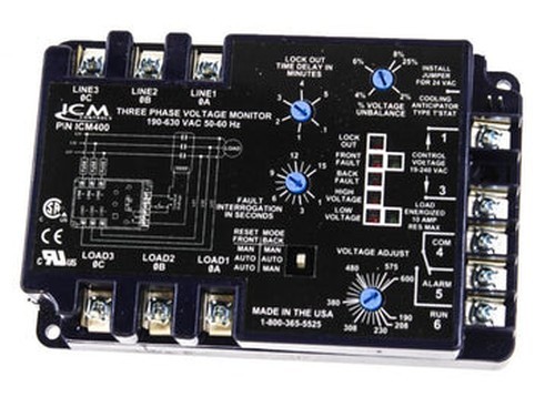 SOURCE1 S1-ICM400 Voltage Monitor 190-630V/3PH Industrial