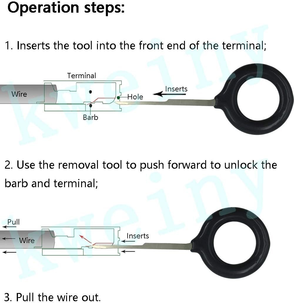 Universal Electrical Connector Release Tool Set – 11 Pieces, Durable Design