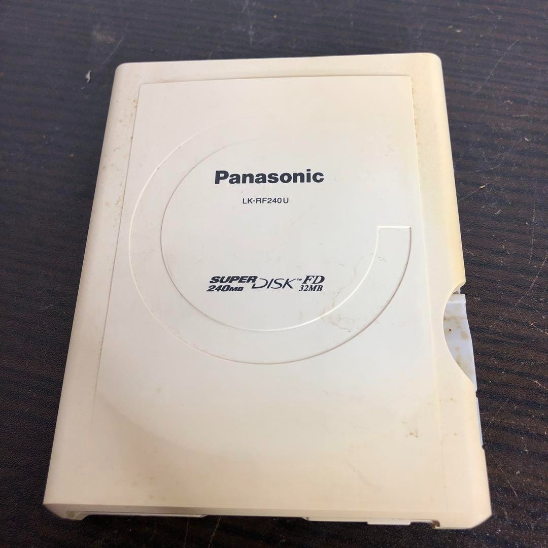 Panasonic LK-RF240U SuperDisk USB Drive 240MB Floppy Disk Reader External Junk