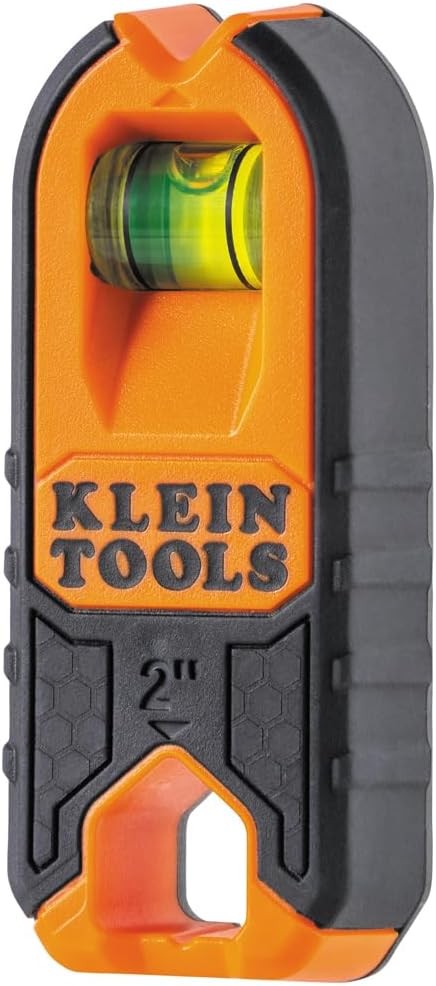 MSF100 Magnetic Stud Finder and Level, Compact, Wood and Metal Detector with