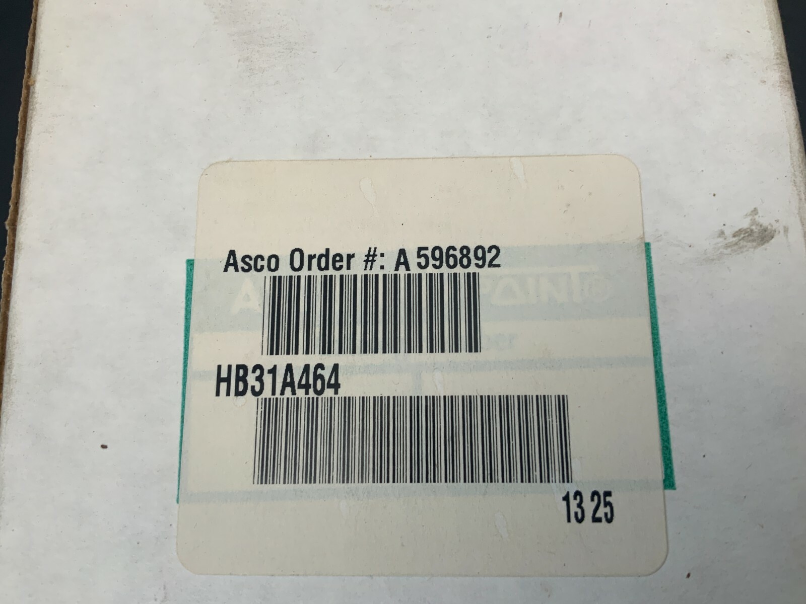 Asco HB31A464 Pressure Switch 3, 3S, 4 & 6