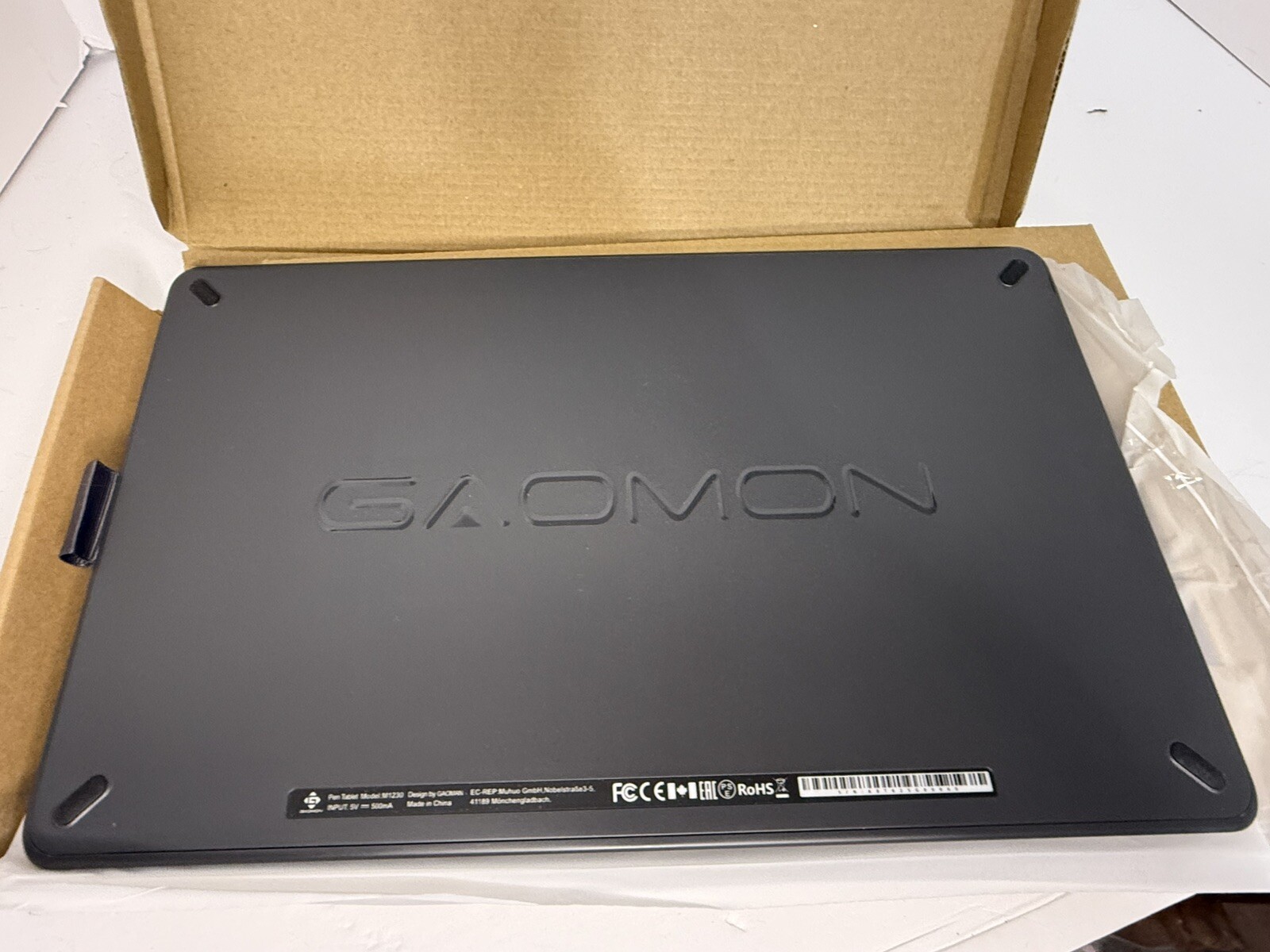 GAOMON M1230 Graphic Drawing Pen Tablet 10x6 for Computer /Android OPEN BOX