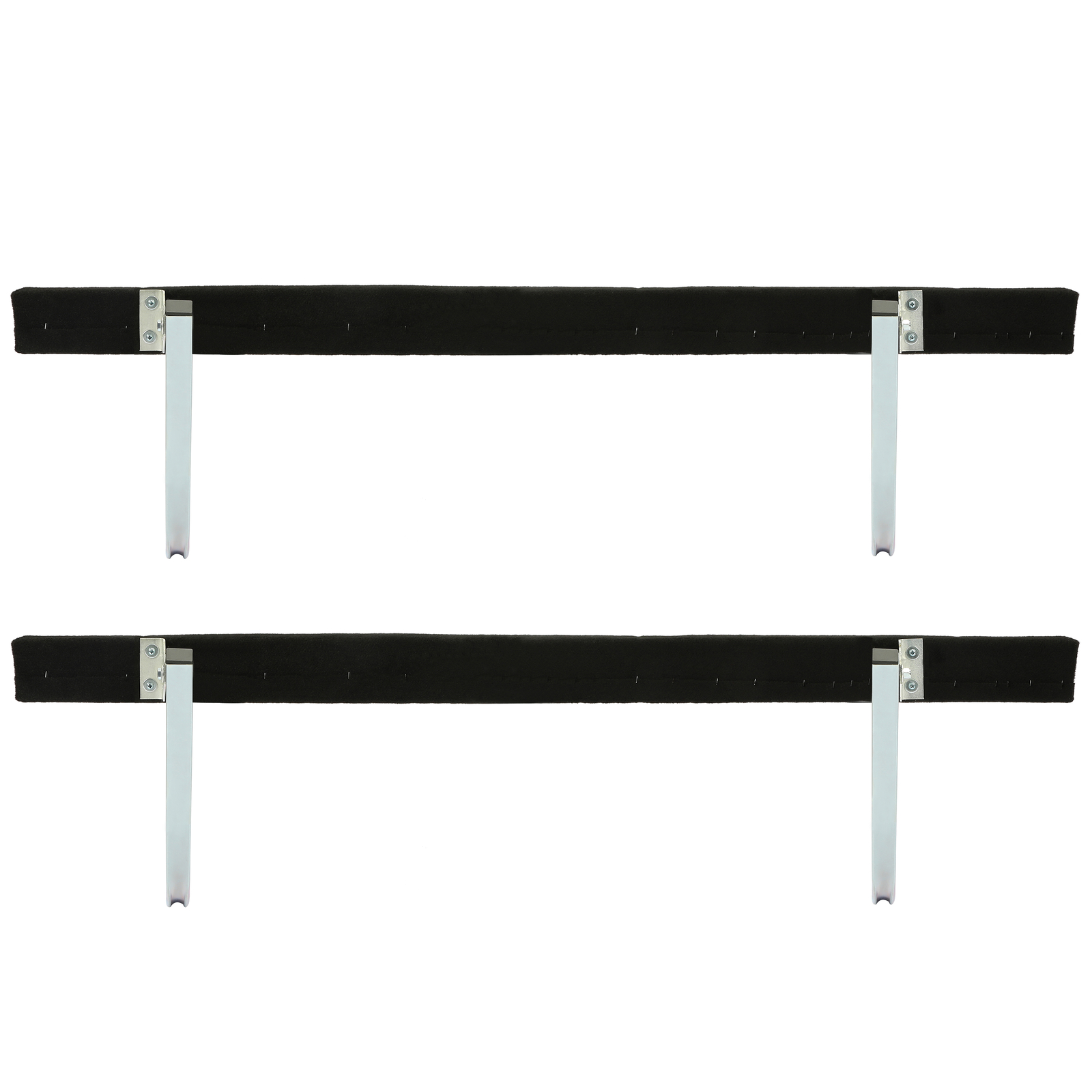 Boat Trailer Bunk Board Guide-On 5' Feet Rail Makes Loading Boat w/Brackets Kit
