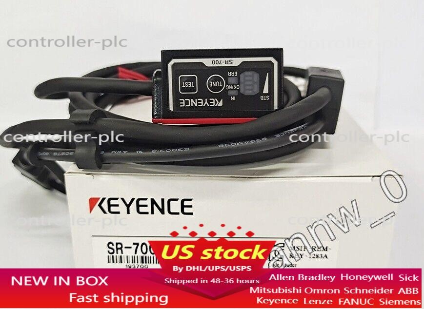 New In Box KEYENCE SR-700 Barcode Reader Scanner Free fast shipping